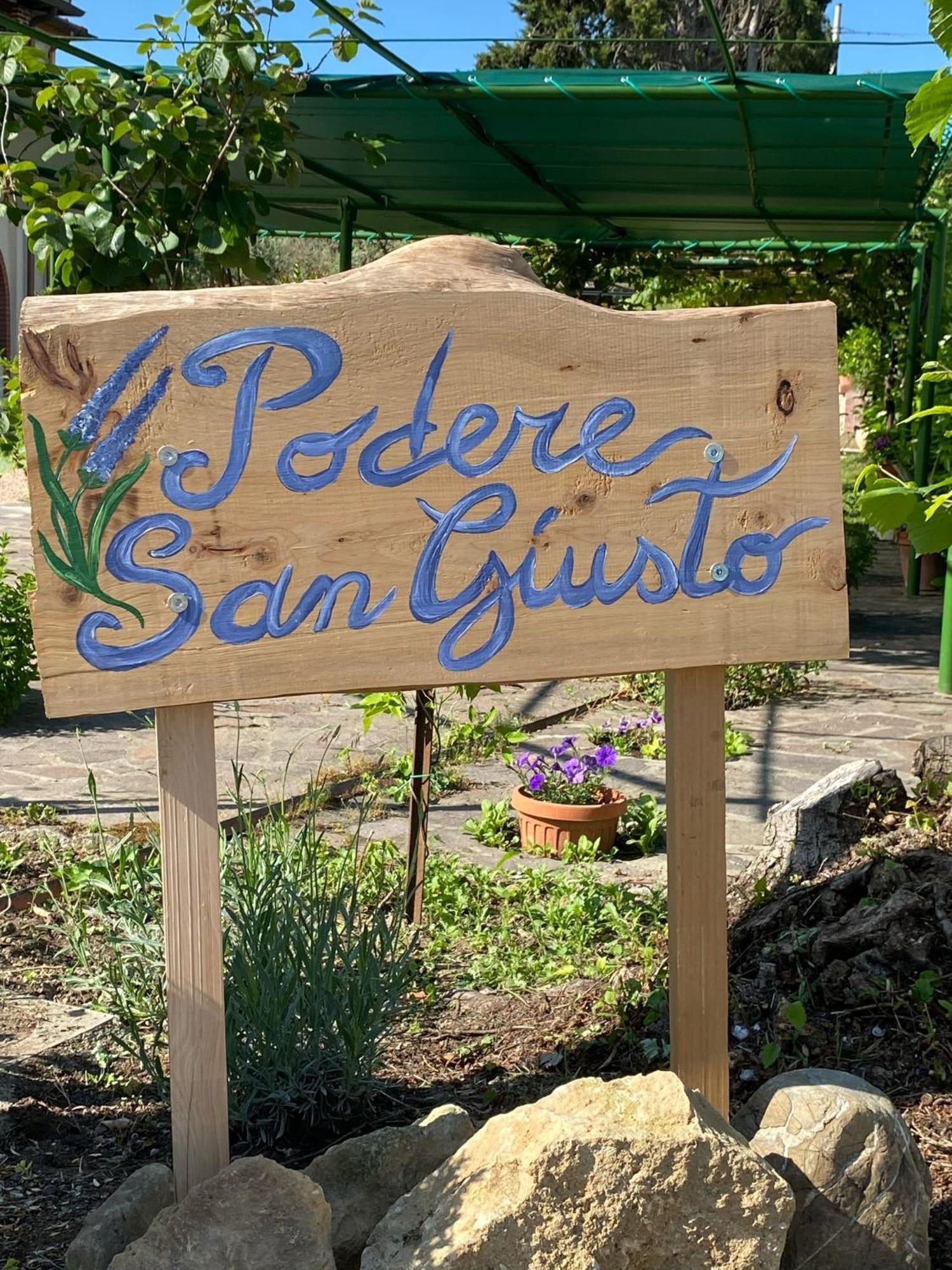 Casa Vacanze Podere San Giusto Volterra Exterior foto