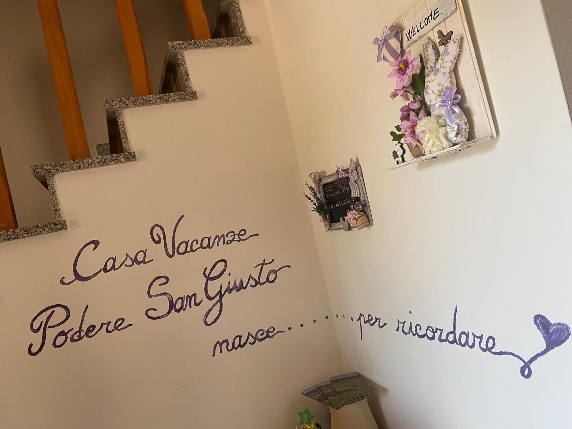 Casa Vacanze Podere San Giusto Volterra Exterior foto
